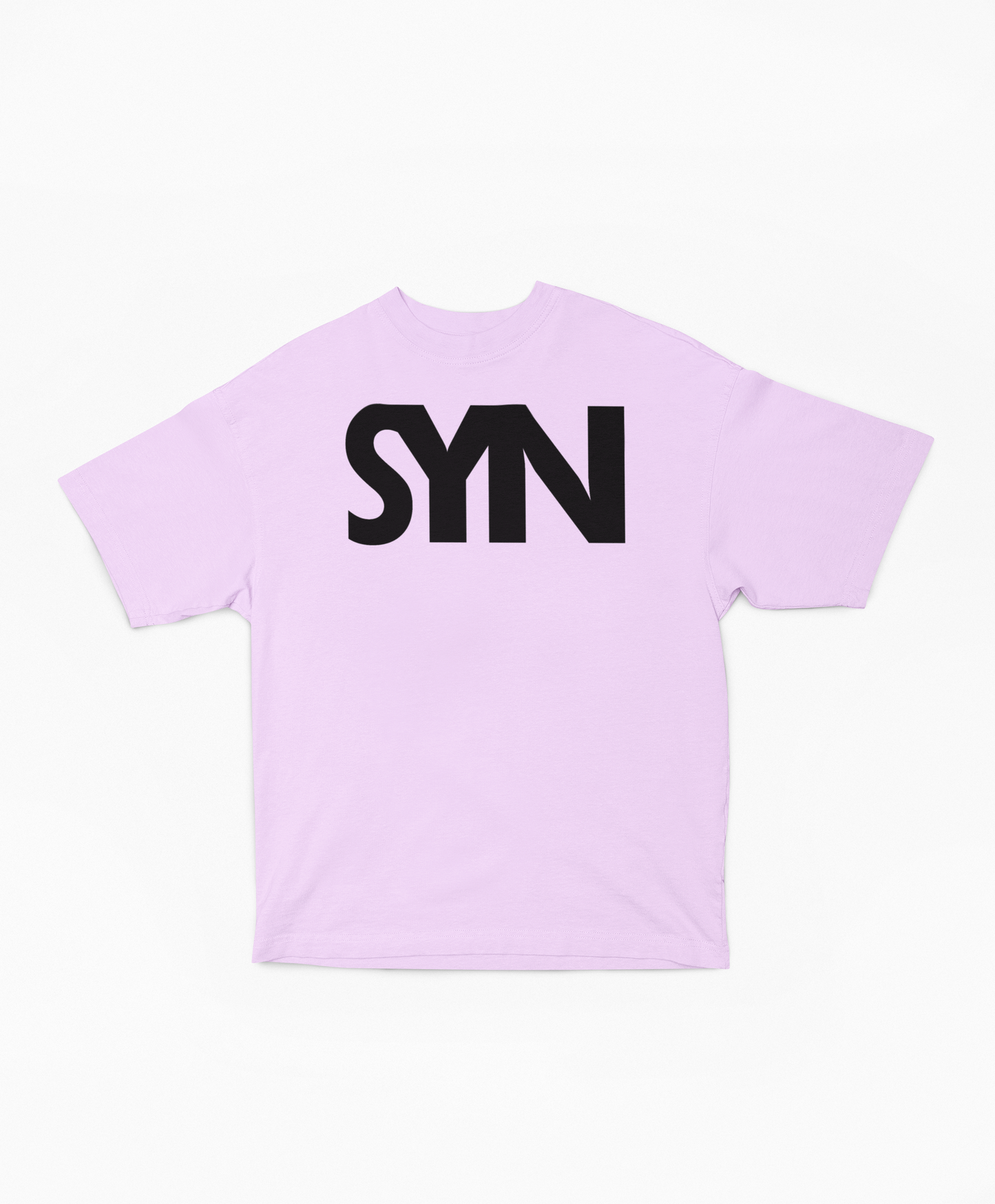 Synoro Unisex Oversized Lavender T-shirt